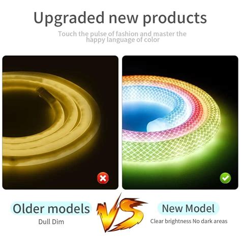 360 laipsnių apšvietimo neoninė LED juostelė