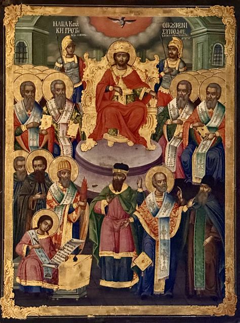 Nikėjos susirinkimo vaizdavimas