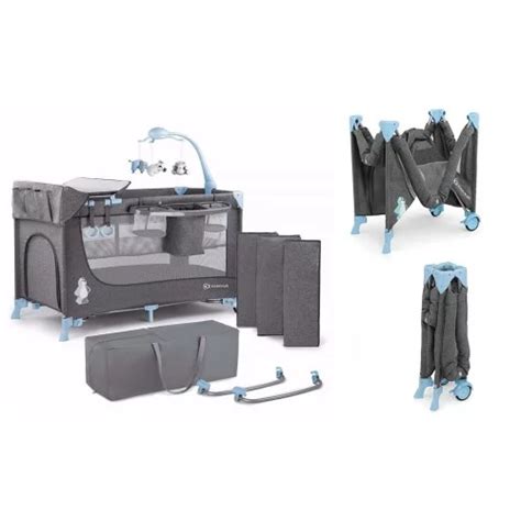 Kinderkraft Joy sulankstyta lovytė su krepšiu