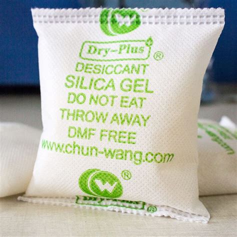 Silikagelio paketai, efektyviai sugeriantys drėgmę