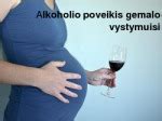 Infografika: alkoholio poveikis vaisiaus vystymuisi skirtingose nėštumo savaitėse