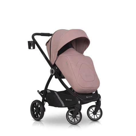 Modernus vaikiškas vežimėlis su neįprastu dizainu