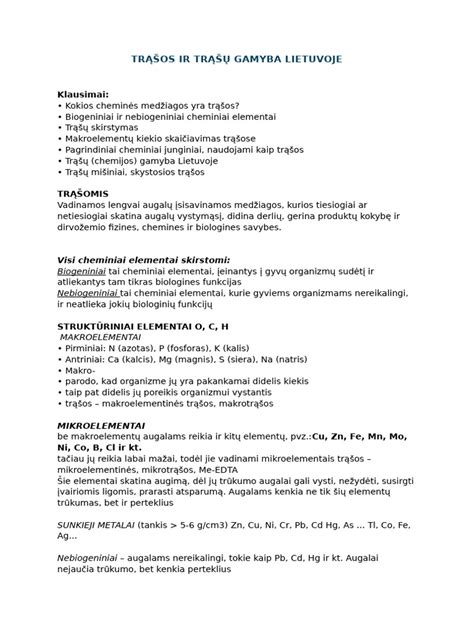 Trąšų paskirstymo schema