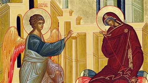 Arkangelo Gabrieliaus apsireiškimas Mergelei Marijai