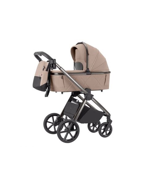 dvigubas vežimėlis su lopšiu ir sportine dalimi