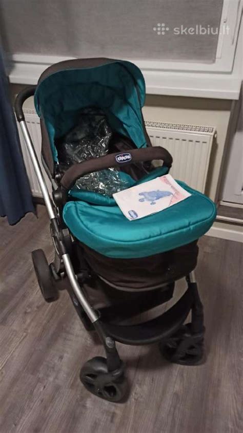 Naudotas Chicco Urban 2&1 vežimėlis