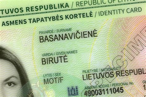 Asmens dokumentas ir kelionės bilietas