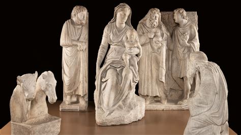 Nativity scene sculpture by Arnolfo di Cambio