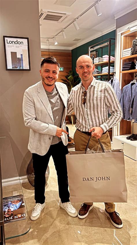 Dan John parduotuvės interjeras