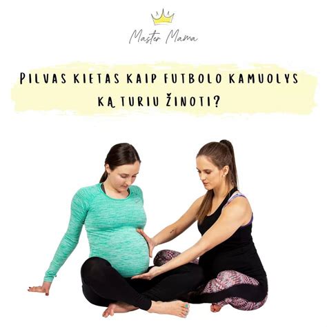 Nėščiosios pilvas, rodantis gimdos susitraukimą