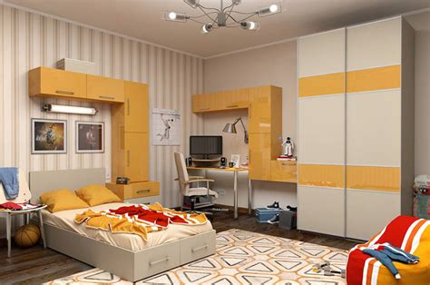 Kompaktiškas vaikų kambario dizainas su daugiafunkciais baldais