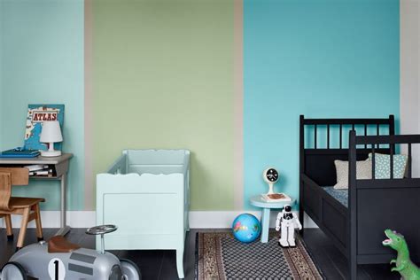 Vaikų kambario siena su kreideliniais dažais