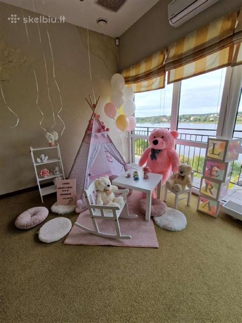 Vaikiškos gimtadienio šventės dekoracijos