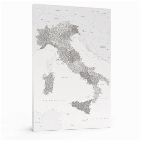 Viduramžių Italijos žemėlapis