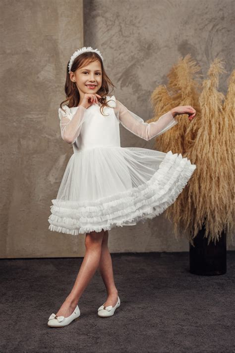 Mergaitės gimtadienio suknelė