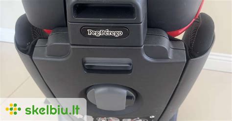 Diagrama, kaip tinkamai sumontuoti Peg Perego automobilinę kėdutę