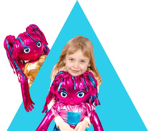 Nuotrauka su Sbrodolinos lėle, daranti burbuliukus