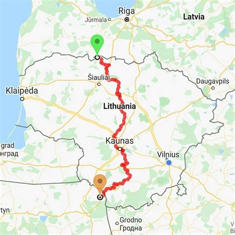 Piligrimas dviračiu Camino Lituano