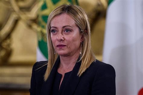 Giorgia Meloni kalba parlamente
