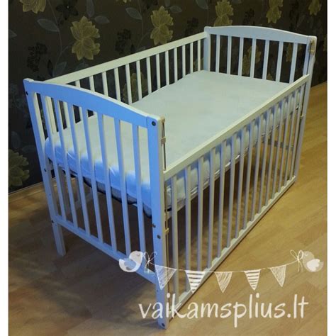 vaikiška lovytė su nuleidžiamu šonu
