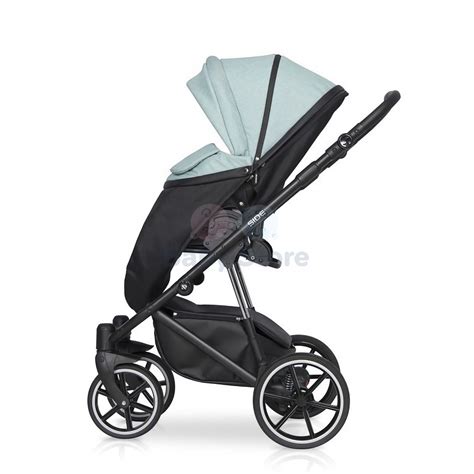 Modernus Prénatal vežimėlis su kūdikiu