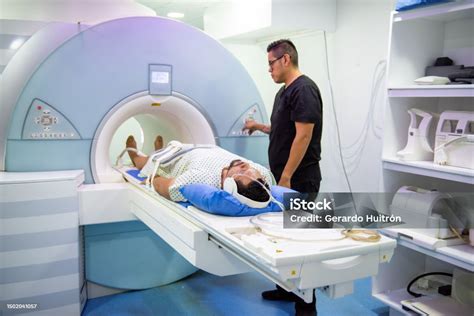 Fetus undergoing MRI scan