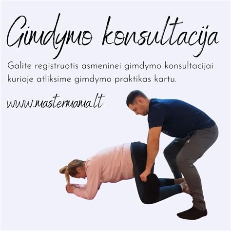 Įvairių natūralių gimdymo skatinimo būdų iliustracija