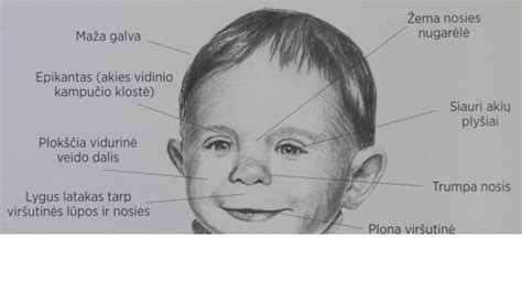 vaiko veidas su sauskelne