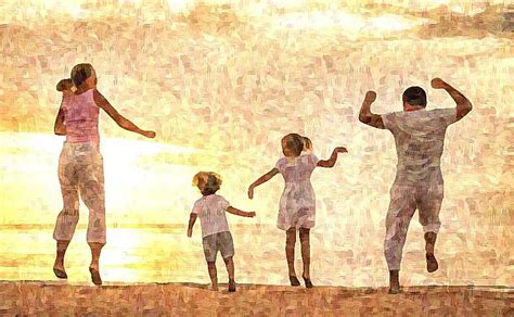 šeima su kūdikiais dvyniais laiminga