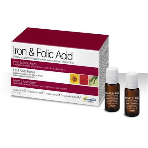 Pakuotė su folio rūgštimi ir vaisius