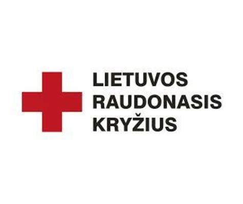 Lietuvos Raudonojo Kryžiaus logotipas