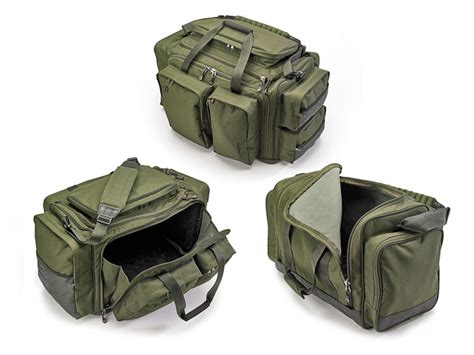 Įvairūs žvejybos krepšių ir kuprinių modeliai