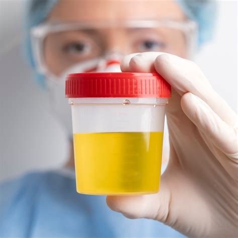 Nėščiosios atliekantis šlapimo tyrimą