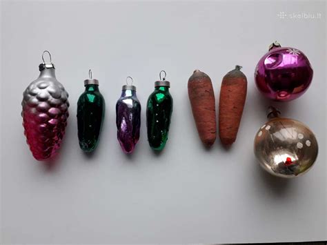 Senoviniai Kalėdiniai žaisliukai