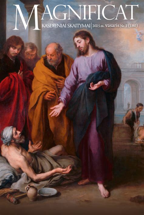 Vaizdas, vaizduojantis Mergelę Mariją giedančią Magnificat