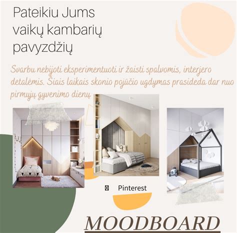 vaiko kambario apšvietimo schema