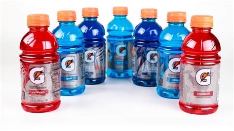 Sportininko geriančio Gatorade