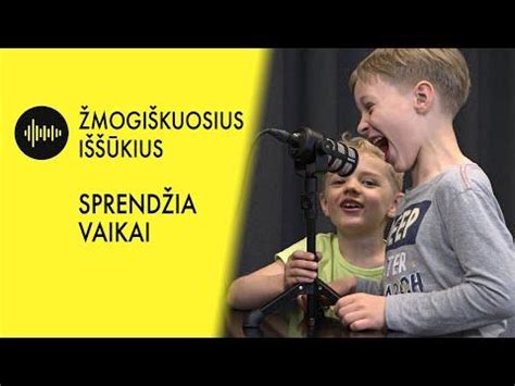 vaikai sprendžia mįslę