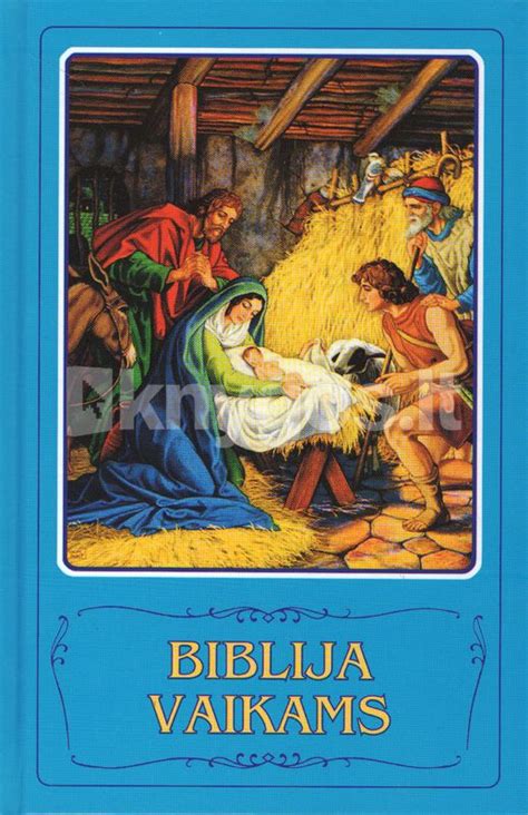 gražiai iliustruota Biblija vaikams