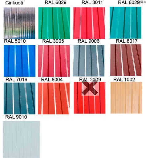 Kūdikių išmatų spalvų paletė