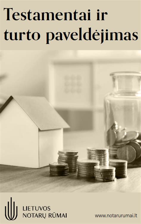 Testamento sudarymas pas notarą
