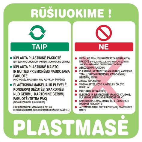 Simbolis, rodantis draudimą išmesti kartu su buitinėmis atliekomis