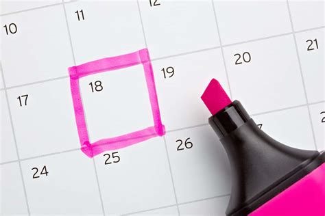 Mėnesinių ciklo kalendorius