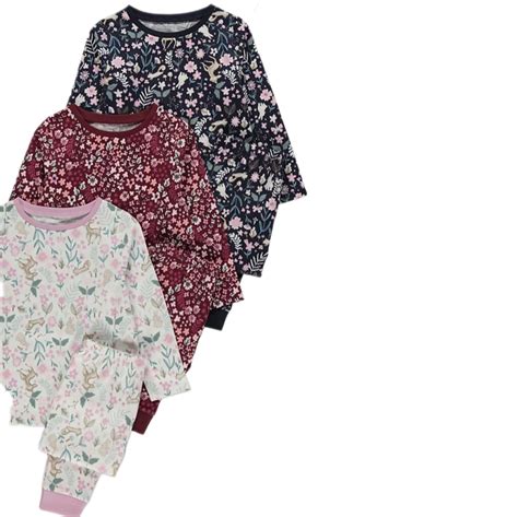 vaikiškų pižamų asortimentas