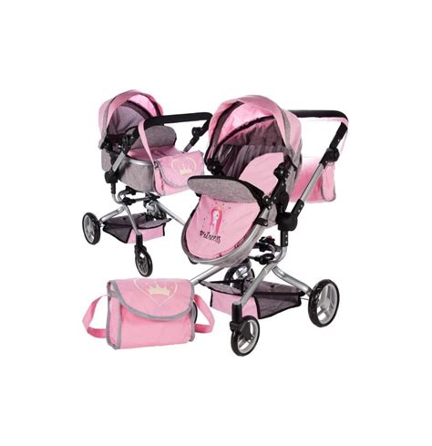 įvairių tipų lėlių vežimėliai