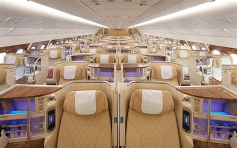 Emirates Airlines A380 cabin interior