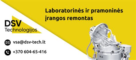 Laboratorinės įrangos schema