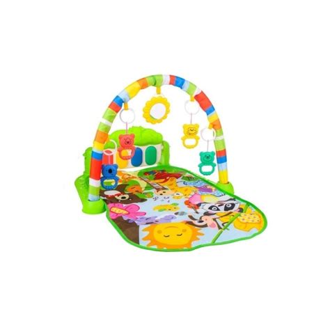 vaikiškas lavinimosi kilimėlis su žaisliukais