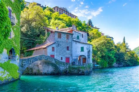 Panoraminis vaizdas į Komo ežerą iš Vilos San Pietro