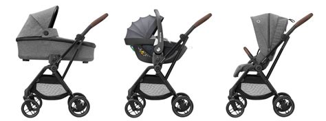 Schema: Maxi-Cosi Leona² kaip 3-in-1 kelionių sistema